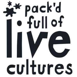 Pack'd full of live cultures