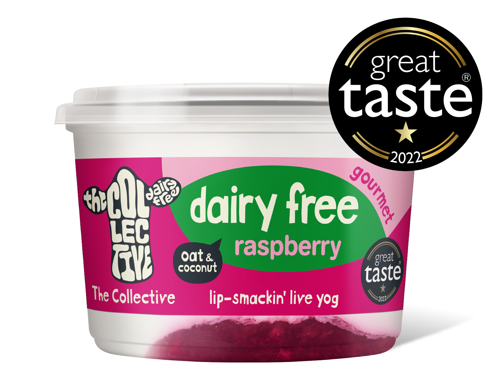 dairy free raspberry 400g
